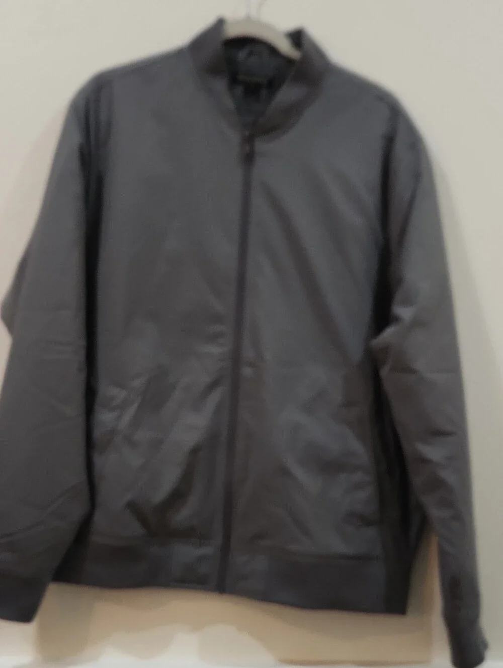 Banana Republic Men's Charcoal Bomber Jacket